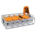 WAGO 221 Series Lever Connector 5-Way Terminal Block 450V 41A Cage Clamp 221-615