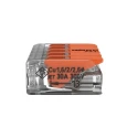 WAGO 221 Series Lever Connector 5-Way Terminal Block 450V 41A Cage Clamp 221-615