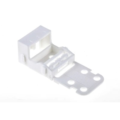 WAGO Wire Splice Connector White Uninsulated Polyamide 66 Housing 16.9mm Length 221-503