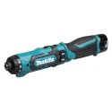 Makita 7.2 V Cordless Screwdriver, 5.6 Nm Torque, 650 rpm Speed, Brushed Motor, Hexagon Drive DF012DSE