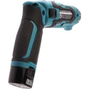 Makita 7.2 V Cordless Screwdriver, 5.6 Nm Torque, 650 rpm Speed, Brushed Motor, Hexagon Drive DF012DSE