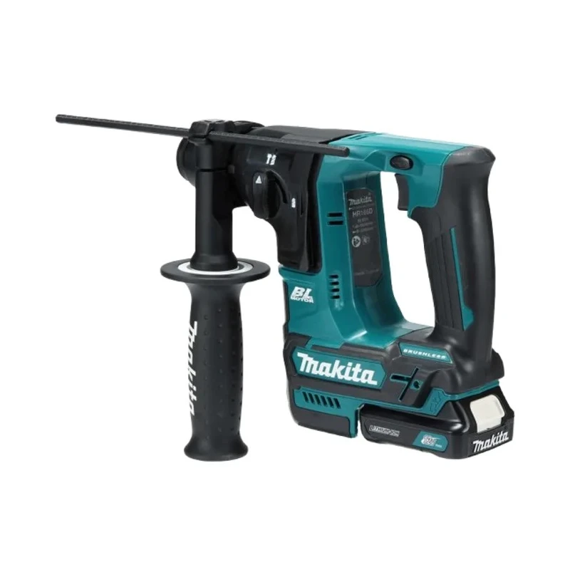 Makita Brushless SDS Plus Cordless Hammer Drill 10.8 V 16 mm 680rpm HR166D