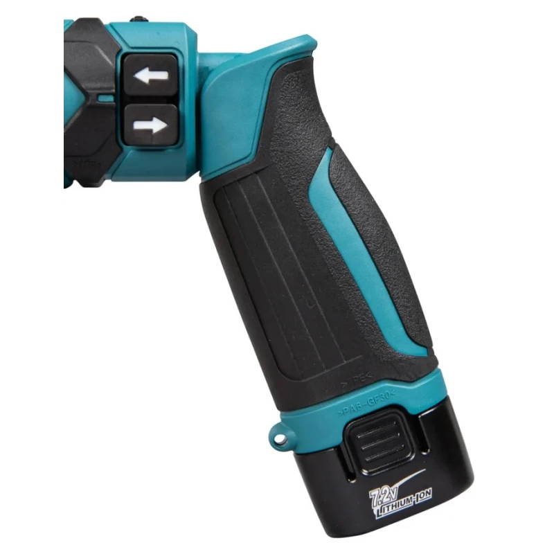 Makita 7.2 V Cordless Screwdriver, 5.6 Nm Torque, 650 rpm Speed, Brushed Motor, Hexagon Drive DF012DSE
