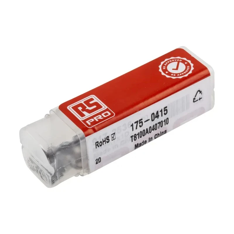 RS PRO Thread Repair Insert M4 Drill Size 4.1 mm Thread Length 4mm 304 Stainless Steel 175-0415