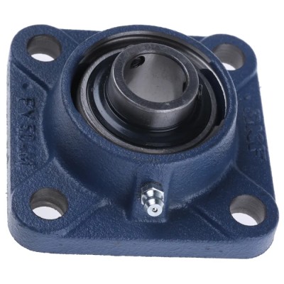 SKF 4 Hole Flange Bearing Unit Cast Iron Body 20 mm Inside Diameter 86 mm Length FY 20 TF