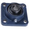 SKF 4 Hole Flange Bearing Unit Cast Iron Body 20 mm Inside Diameter 86 mm Length FY 20 TF