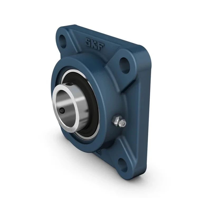 SKF 4 Hole Flange Bearing Unit Cast Iron Body 20 mm Inside Diameter 86 mm Length FY 20 TF