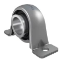 SKF Plummer Block House 20 mm ID Pressed Steel 8500 RPM Dynamic Load 12.7kN Static Load 6.55kN P 20 TF