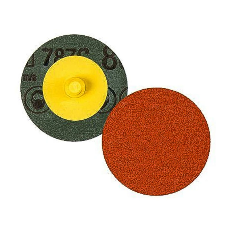3M 787C Ceramic Grinding Disc, 50 mm Diameter, P80 Grit, Roloc Attachment System 89699