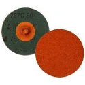 3M 787C Ceramic Fibre Abrasive Disc, 75 mm Diameter, P60 Grit, Fibre Backing, Roloc™ Attachment 89695