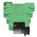 Phoenix Contact Electromechanical Interface Relay DIN Rail Mount 24V DC Coil DPDT 18mA 2910507