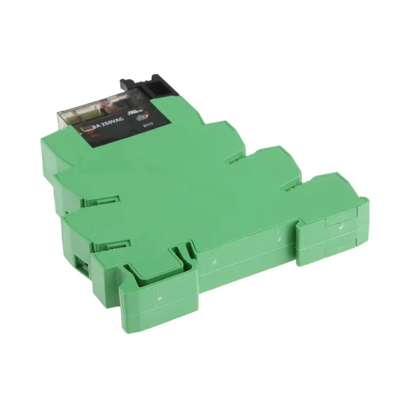Phoenix Contact Electromechanical Interface Relay DIN Rail Mount 24V DC Coil DPDT 18mA 2910507