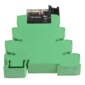Phoenix Contact Electromechanical Interface Relay DIN Rail Mount 24V DC Coil DPDT 18mA 2910507
