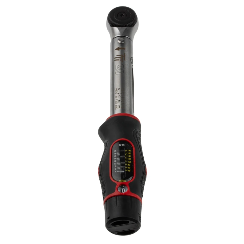 Norbar Torque Tools Click Torque Wrench 4 to 20 nm 1/4 in Square Drive 230mm Overall 13830