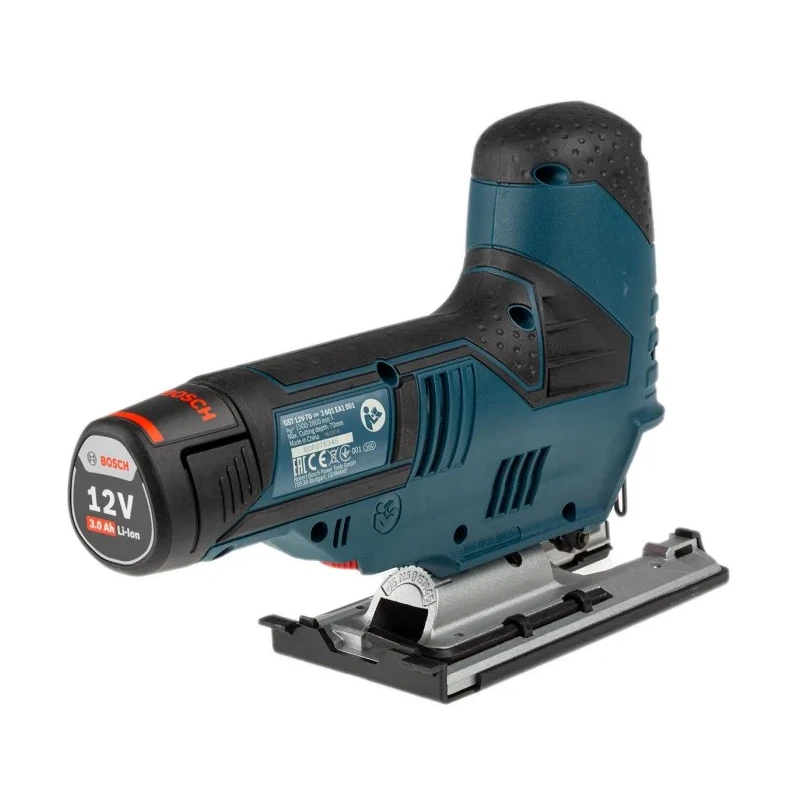 Bosch Cordless Brushed Motor Electric Saw 12V 3Ah Battery Capacity 70mm Cutting Depth 2800spm 06015A1005