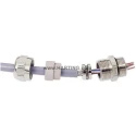 HARTING Metal Heavy Duty Power Connector Accessory Cable Clamp 8 mm Max. Bundle 19620005084