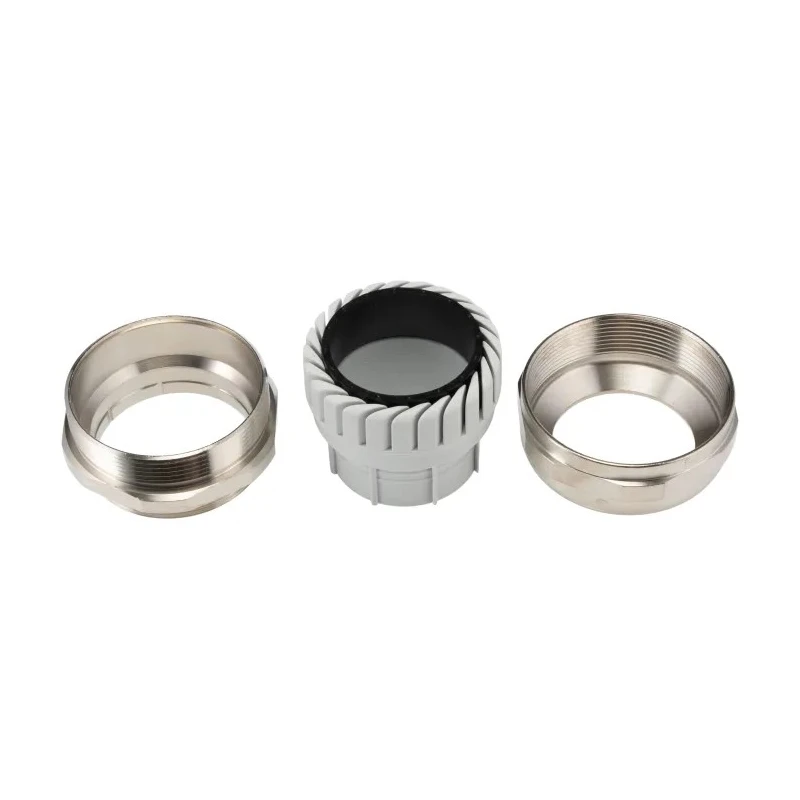 HARTING Cable Gland Han CGM-M Series Thread Size M50, Brass, 250V, For Connector 19000005086