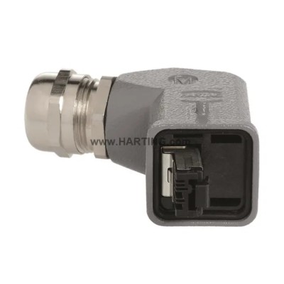 HARTING Heavy Duty Power Connector Cable IDC 4 Way Han A Male 09451151104