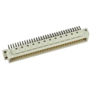 HARTING DIN 41612 Connector 96 Way 2.54 mm Pitch 3 Row Male Angled Through Hole Solder Termination 09036966921