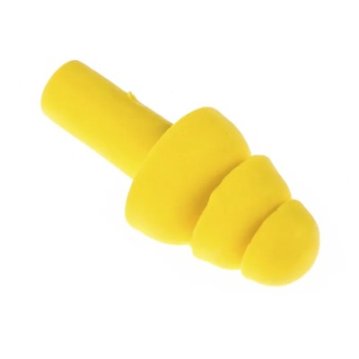 3M E.A.R Blue Yellow Reusable Corded Ear Plugs, Thermoplastic Elastomer, 29 dB Rated UF-01-000
