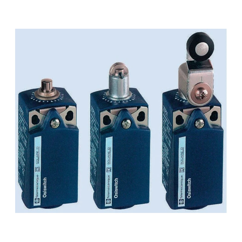 Telemecanique Sensors OsiSense XC Series Roller Plunger Limit Switch, 1 NO/1 NC, IP66 IP67, Plastic Housing XCKP2128P16