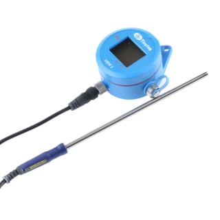 Gemini Temperature Data Logger View 2 TV-4020, 2 Channel, Serial USB Interface, LCD Display, IP65, ±0.35 °C TV-4020-PK-RS