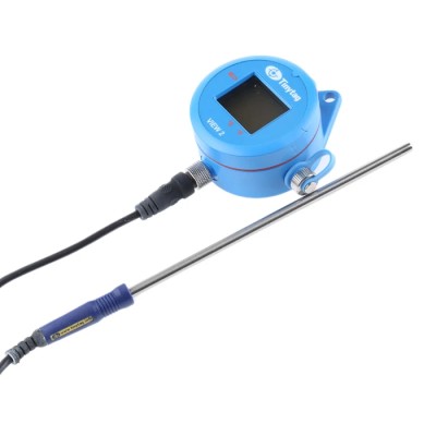 Gemini Temperature Data Logger View 2 TV-4020, 2 Channel, Serial USB Interface, LCD Display, IP65, ±0.35 °C TV-4020-PK-RS