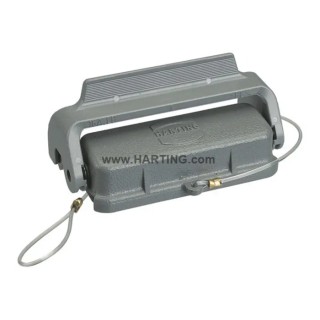 HARTING Protective Cover Han A Series, Dust Grey, 16A, 250V, Polycarbonate Material 09200165423