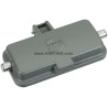 HARTING Protective Cover Han B Series Size 16B Metal, For Use With Bearing Pedestal 09300165404