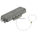 HARTING Protective Cover Han B Series 24B Size, 250V, Single Lever Locking 09300245436