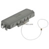 HARTING Protective Cover Han B Series 24B Size, 250V, Single Lever Locking 09300245436