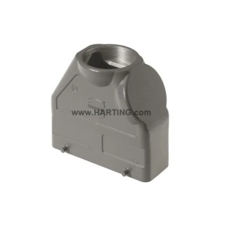 HARTING Heavy Duty Power Connector Hood Han B Range 2 Lever M50 Die Cast Aluminium IP65 19300240429