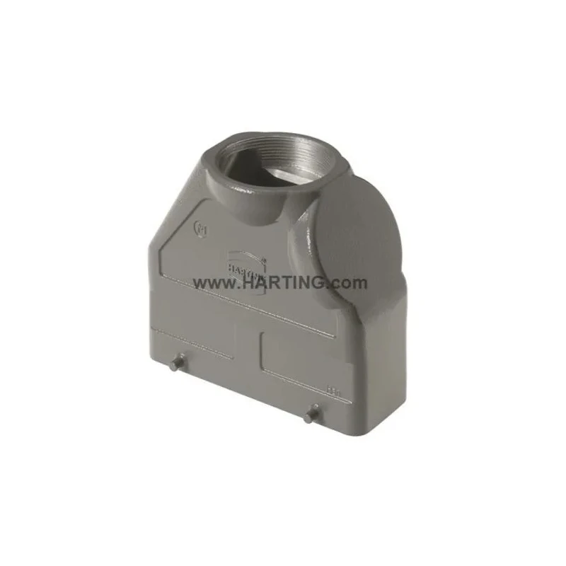 HARTING Heavy Duty Power Connector Hood Han B Range 2 Lever M50 Die Cast Aluminium IP65 19300240429