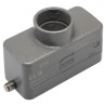 HARTING Han B Range Heavy Duty Power Connector Hood, Cable Mount, 1 Lever Locking, Die Cast Aluminium Body 19300161442