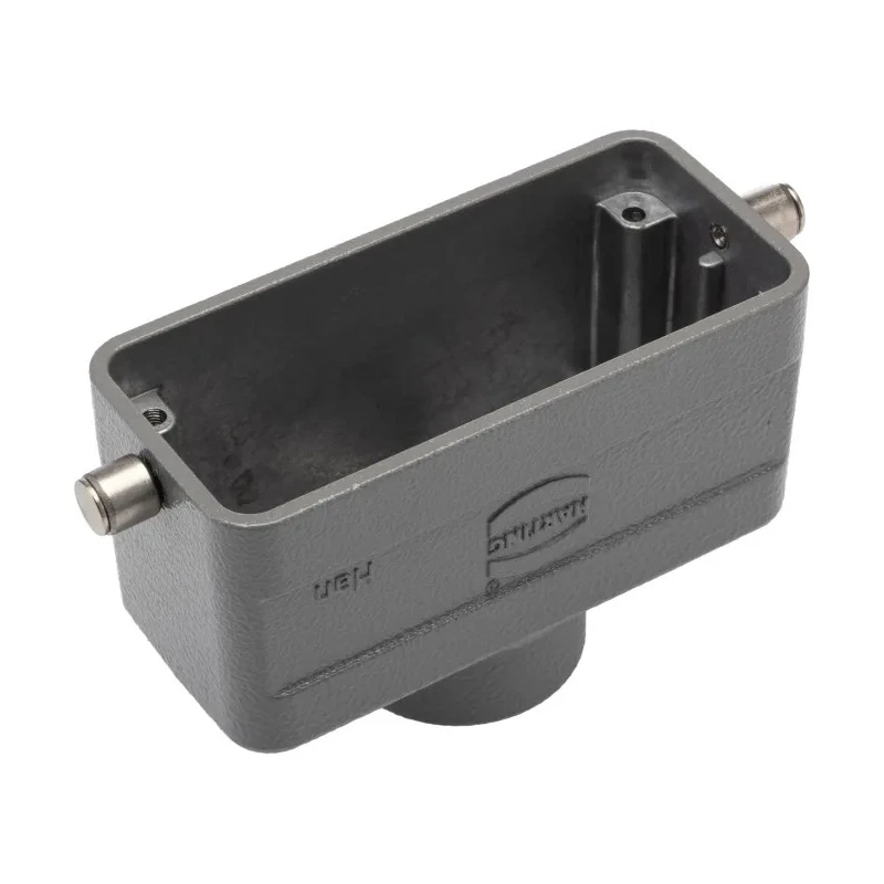 HARTING Han B Range Heavy Duty Power Connector Hood, Cable Mount, 1 Lever Locking, Die Cast Aluminium Body 19300161442