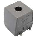 HARTING Han B Range Heavy Duty Power Connector Hood 2 Lever M32 Die Cast Aluminium IP65 19300320427