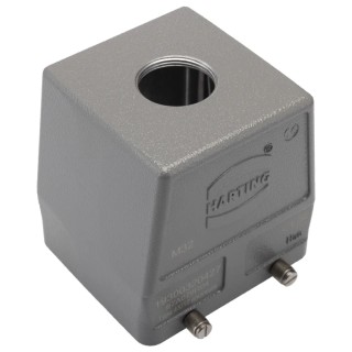HARTING Han B Range Heavy Duty Power Connector Hood 2 Lever M32 Die Cast Aluminium IP65 19300320427