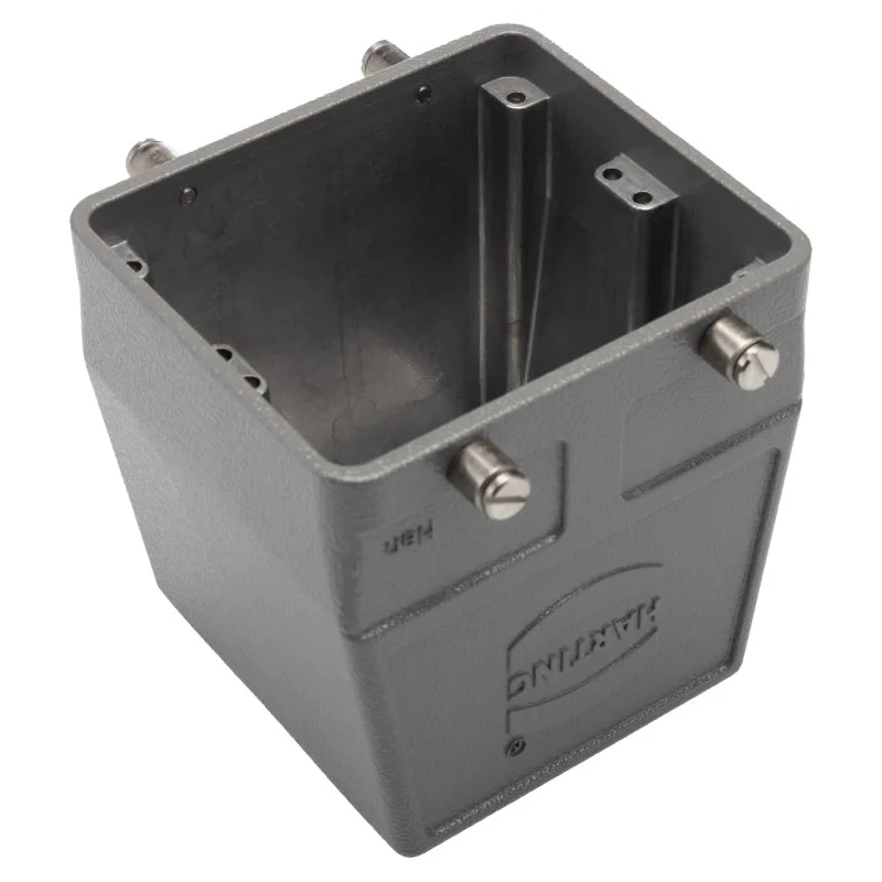 HARTING Han B Range Heavy Duty Power Connector Hood 2 Lever M32 Die Cast Aluminium IP65 19300320427
