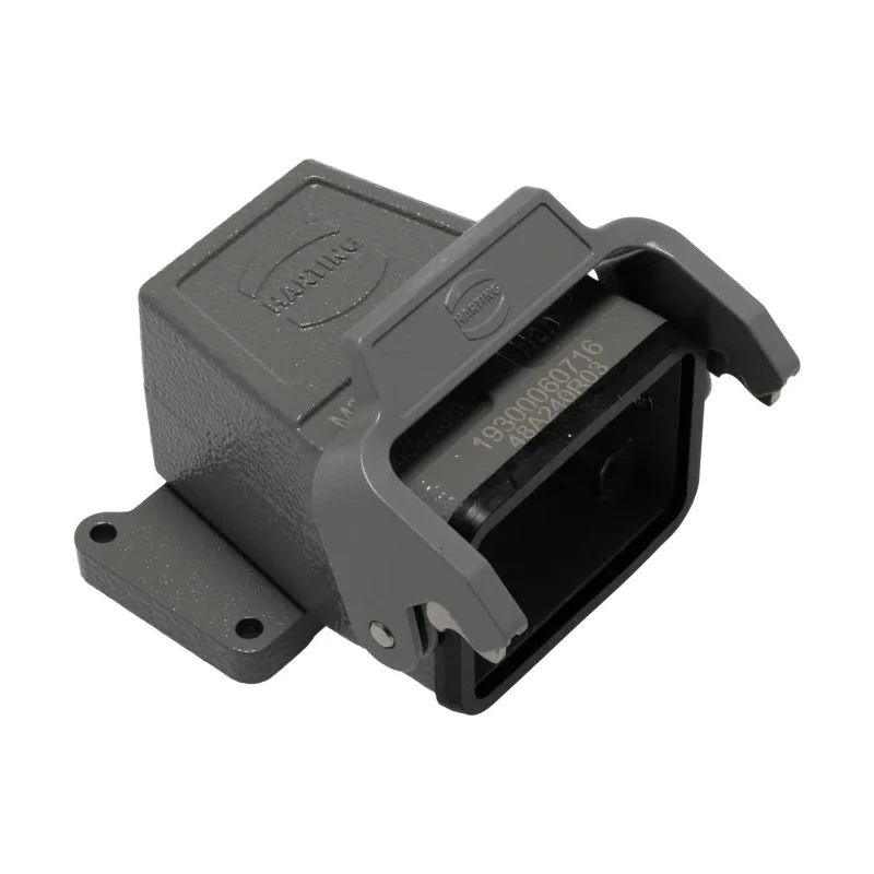 HARTING Heavy Duty Power Connector Hood Die Cast Aluminium IP65, M25 Thread Size Han B Series 19300060716