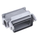 HARTING Han B Range Heavy Duty Power Connector Housing Surface Mount Die Cast Aluminium IP65 16B 19300160252