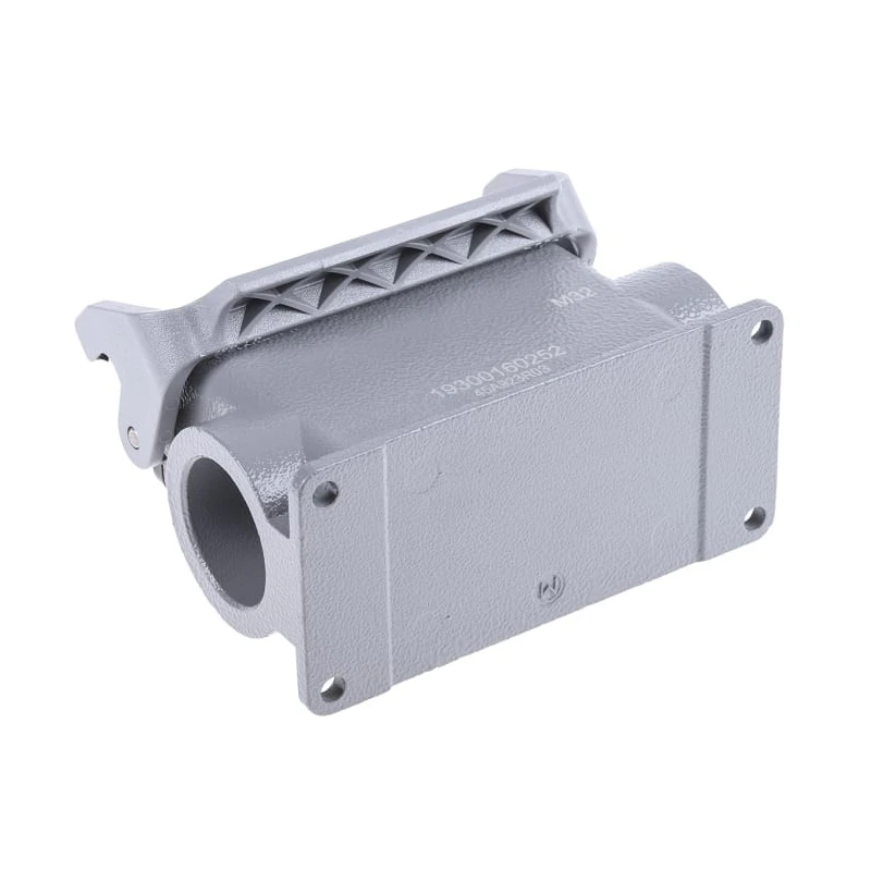 HARTING Han B Range Heavy Duty Power Connector Housing Surface Mount Die Cast Aluminium IP65 16B 19300160252