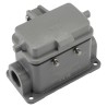 HARTING Han B Range Heavy Duty Power Connector Housing Plastic Cover, Surface Mount, Die Cast Aluminium Body 19300101225