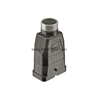 HARTING Han-Compact Range Heavy Duty Power Connector Hood 1 Lever M25 IP65 Die Cast Zinc 19120080411