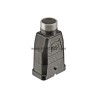 HARTING Han-Compact Range Heavy Duty Power Connector Hood 1 Lever M25 IP65 Die Cast Zinc 19120080411