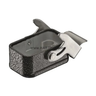 HARTING Han-Compact Heavy Duty Power Connector Housing Bulkhead Mount IP65 1 Lever 09127080301