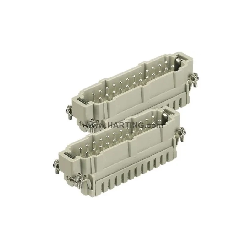 Harting Heavy Duty Power Connector Insert 16A Han ES Series Male 48 Contacts 09330242626