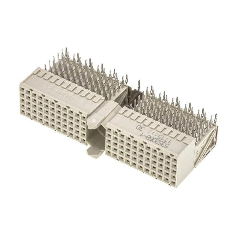 TE Connectivity Z-PACK HM 2 mm Pitch Hard Metric Type A Backplane Connector Right Angle Female 25 Column 5 Row 110 5352068-1