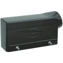 HARTING Heavy Duty Power Connector Hood Han M Series 2 Lever Locking Die Cast Aluminium IP65 19370101520