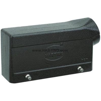 HARTING Heavy Duty Power Connector Hood Han M Series 2 Lever Locking Die Cast Aluminium IP65 19370101520