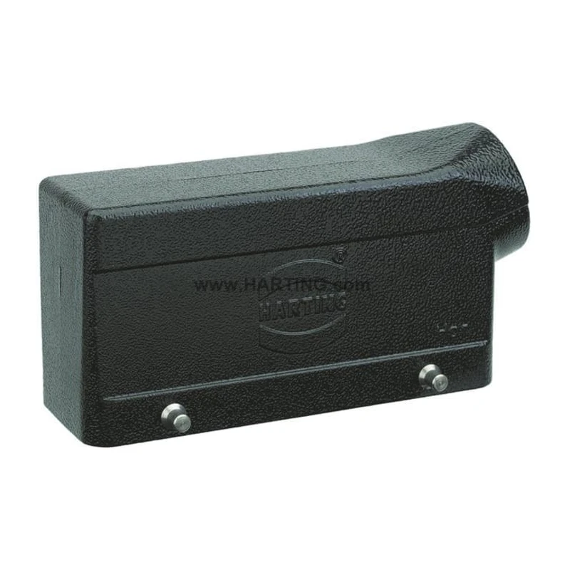 HARTING Heavy Duty Power Connector Hood Han M Series 2 Lever Locking Die Cast Aluminium IP65 19370101520
